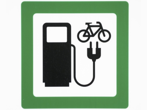 Piktogramm «E-Bike-Tankstelle»