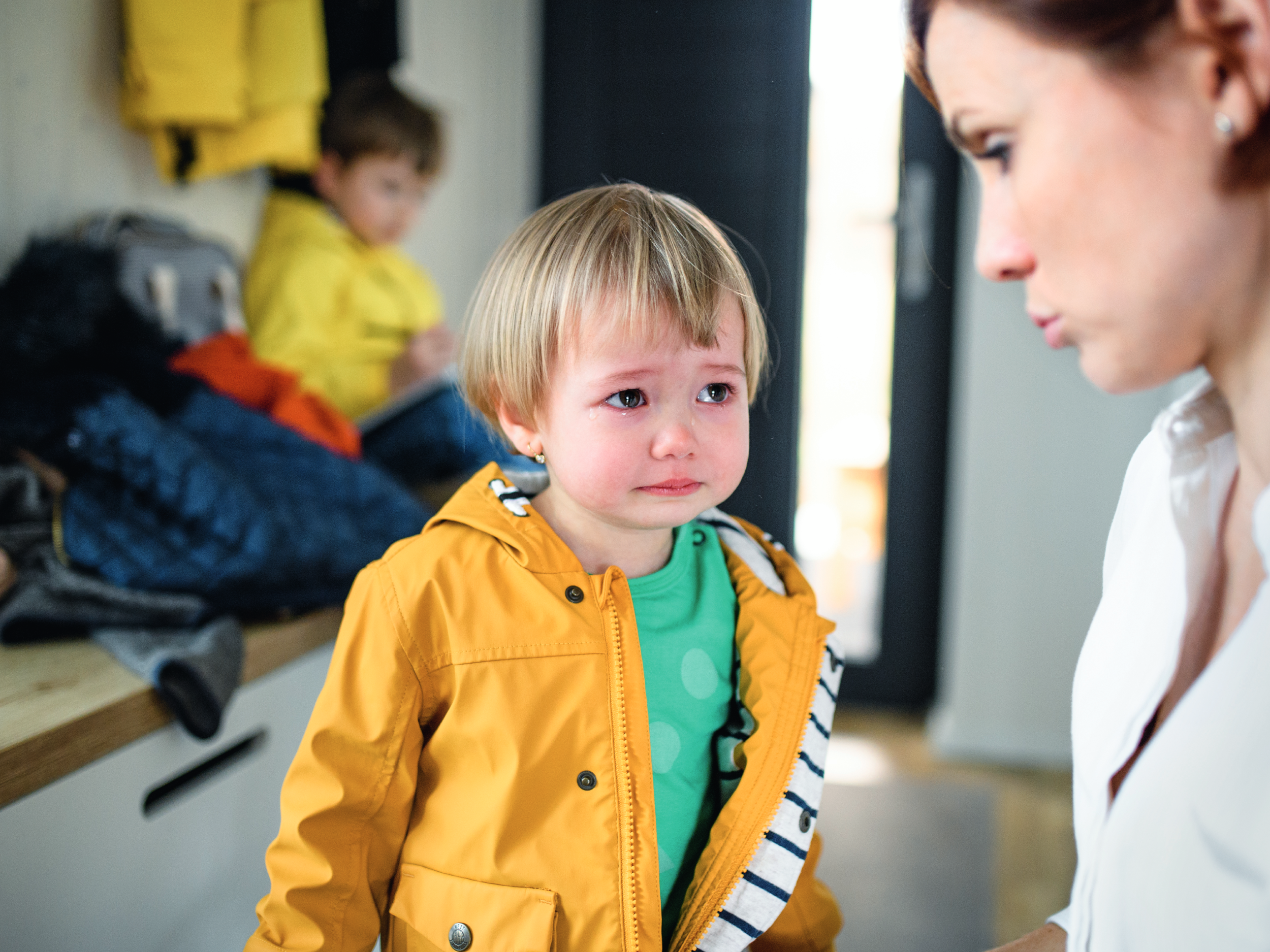 Kleine Kinder sind morgens oft massiv überfordert.