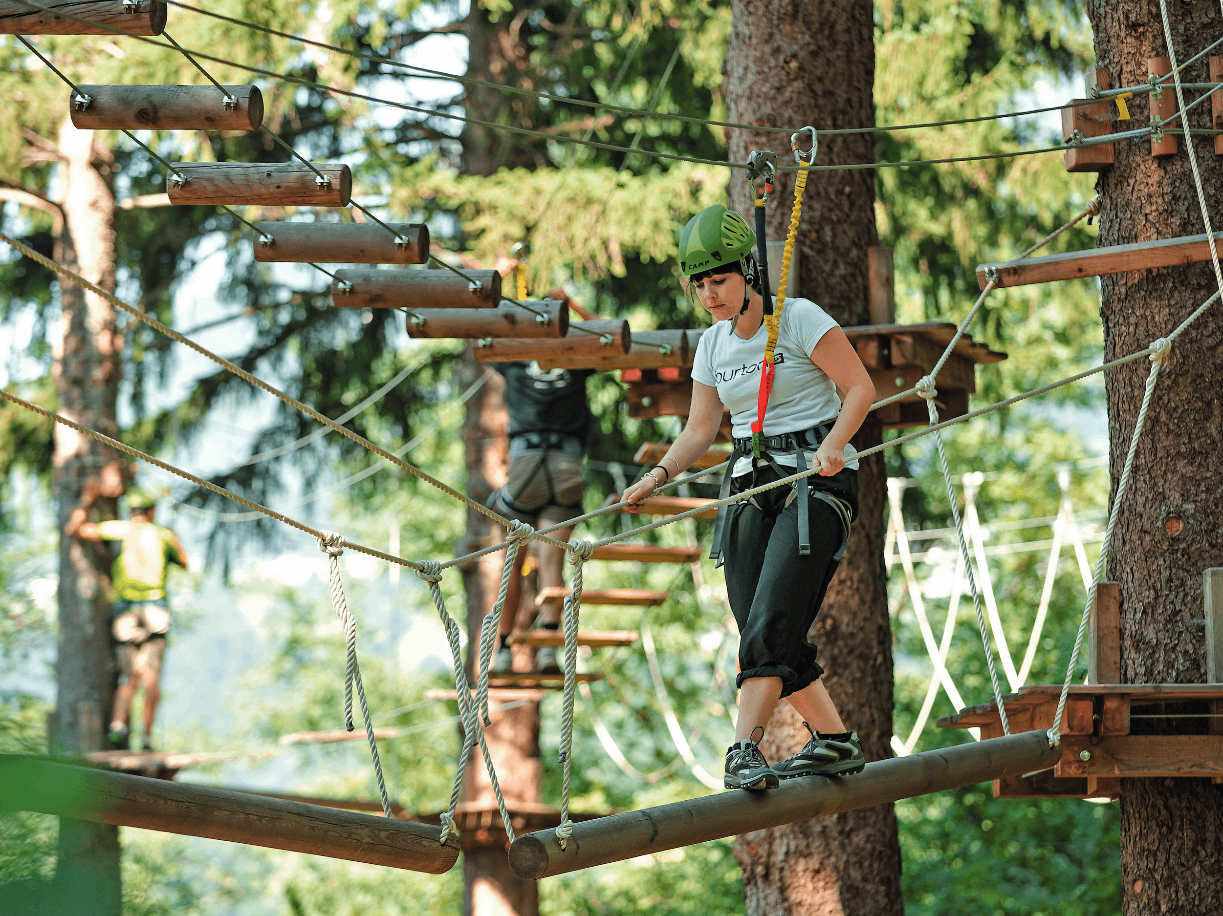 Klettern wie Tarzan