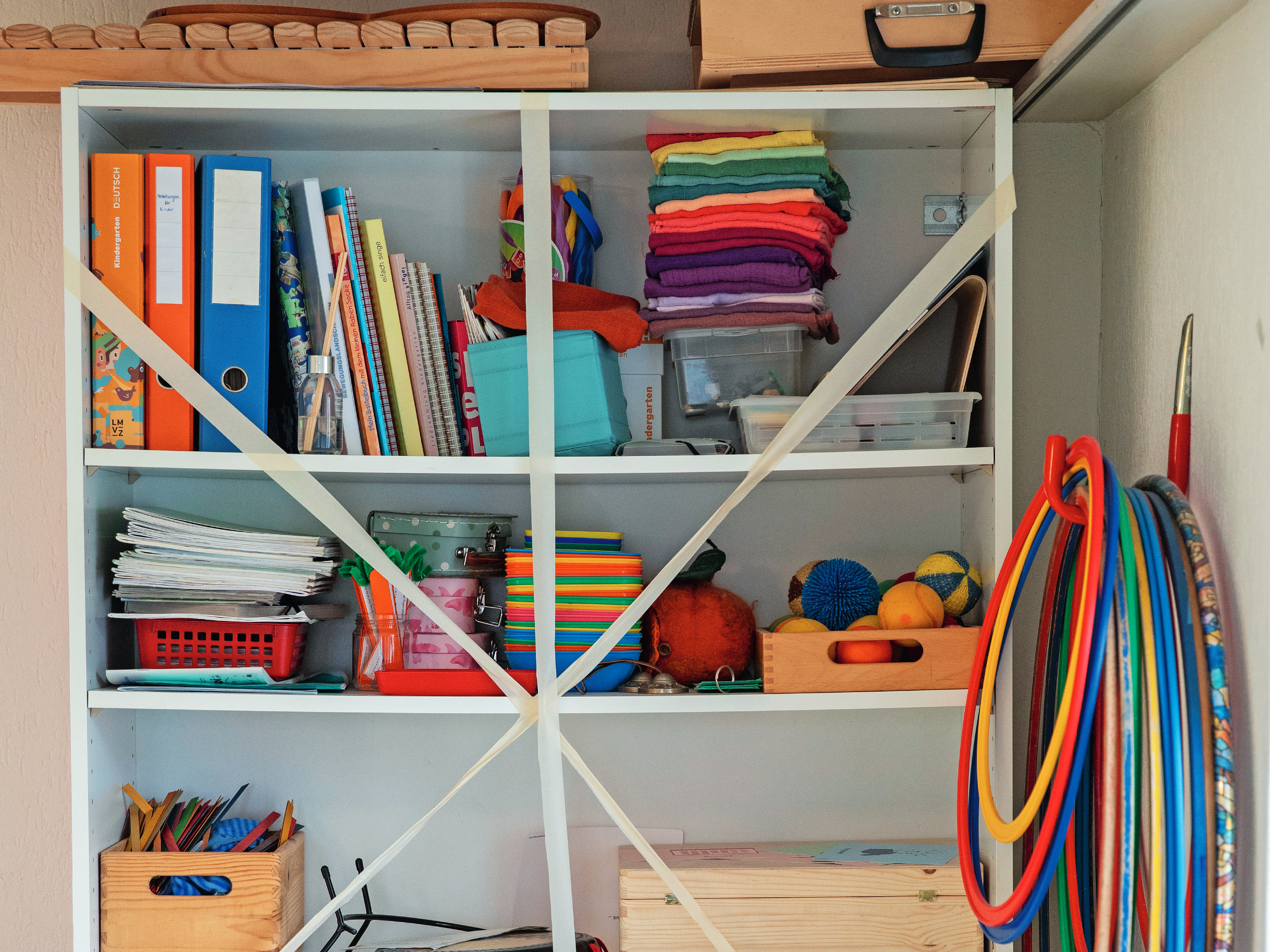 Die Kinder handeln ihre eigenen Reglen aus und diskutieren viel darüber.