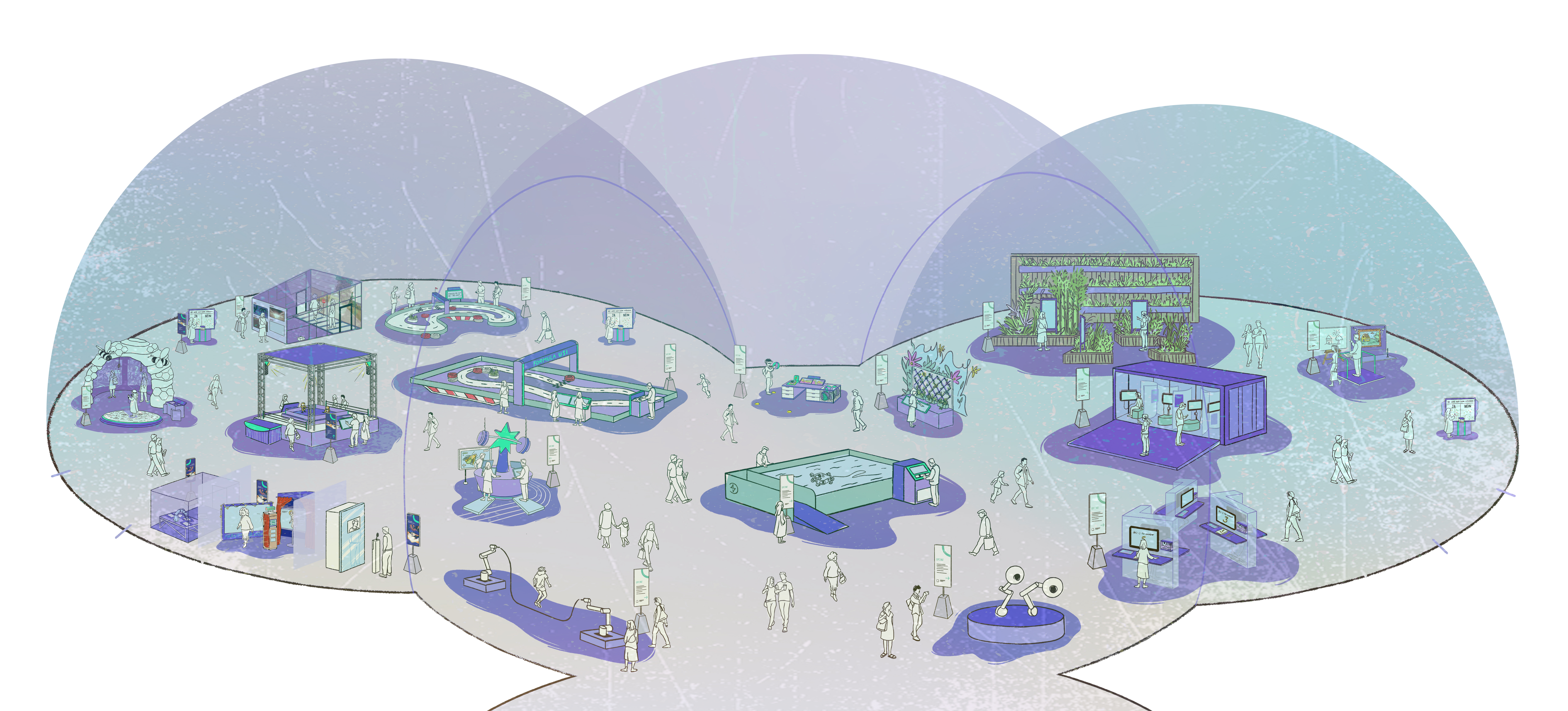 Interaktive Stationen