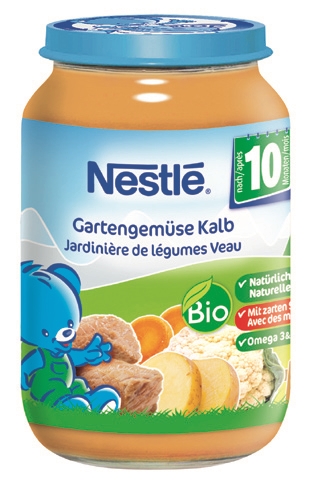 Nestlé Bio Gartengemüse Kalb