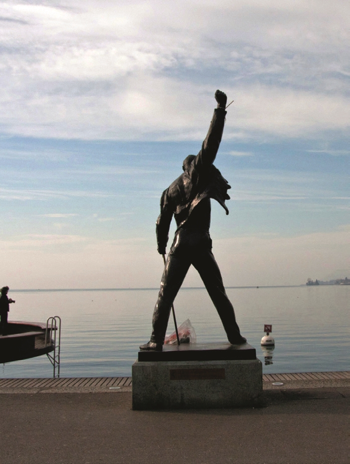 Statue von Freddie Mercury