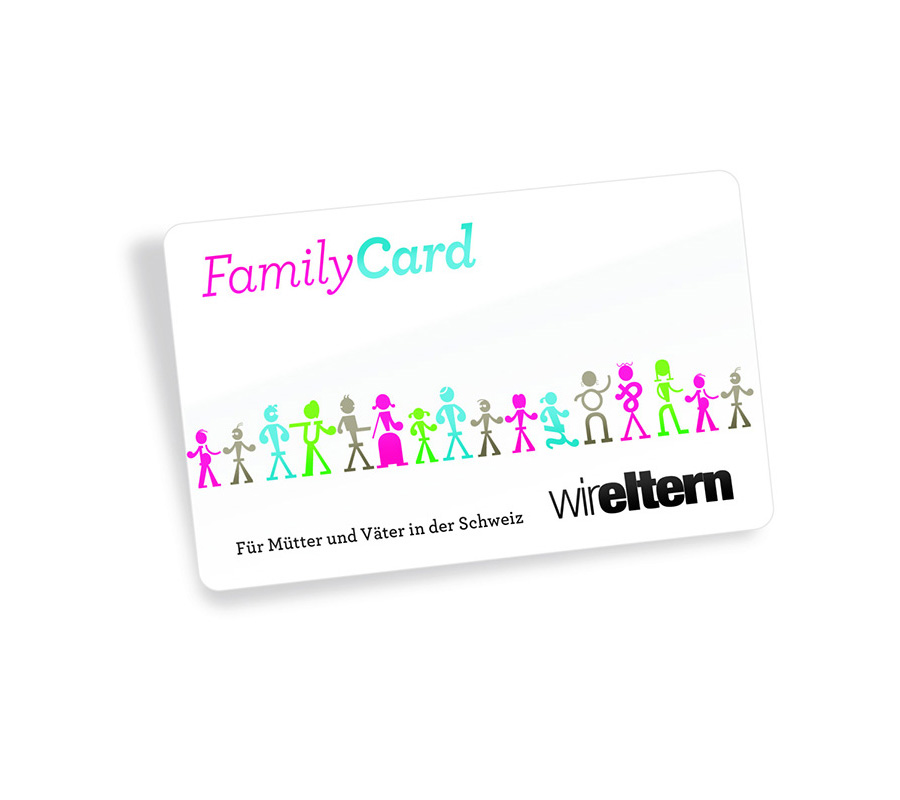 Family Card schräg