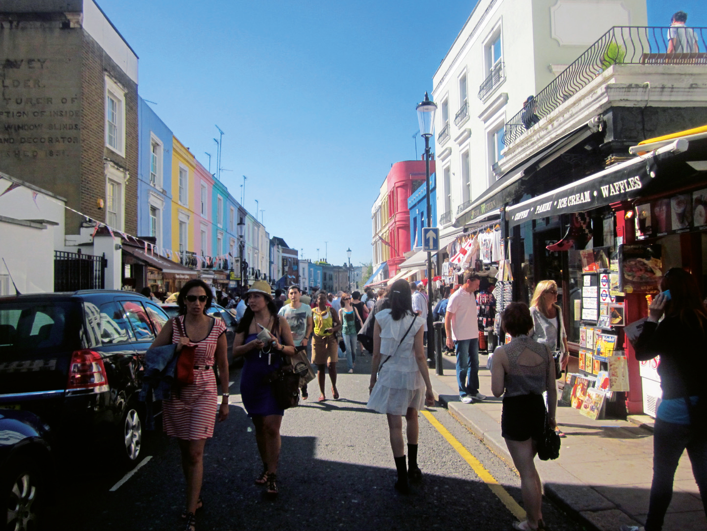 Shopping in Notting Hill