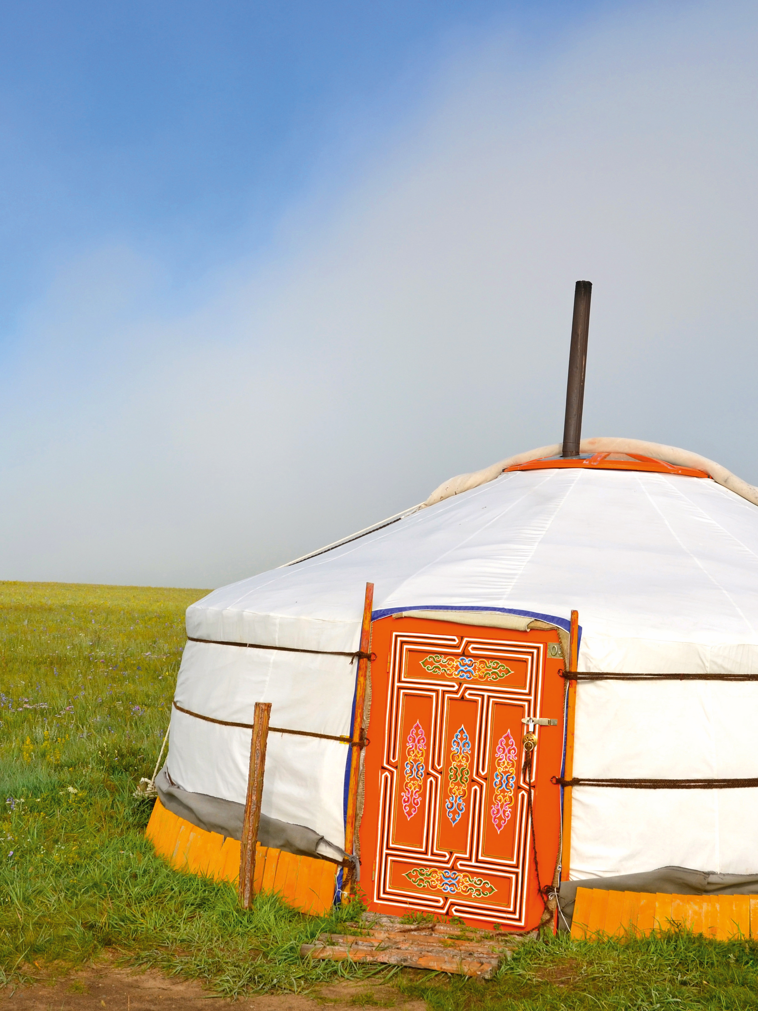 Zelt in Mongolei