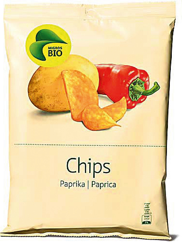 Migros Kartoffel Chips bio