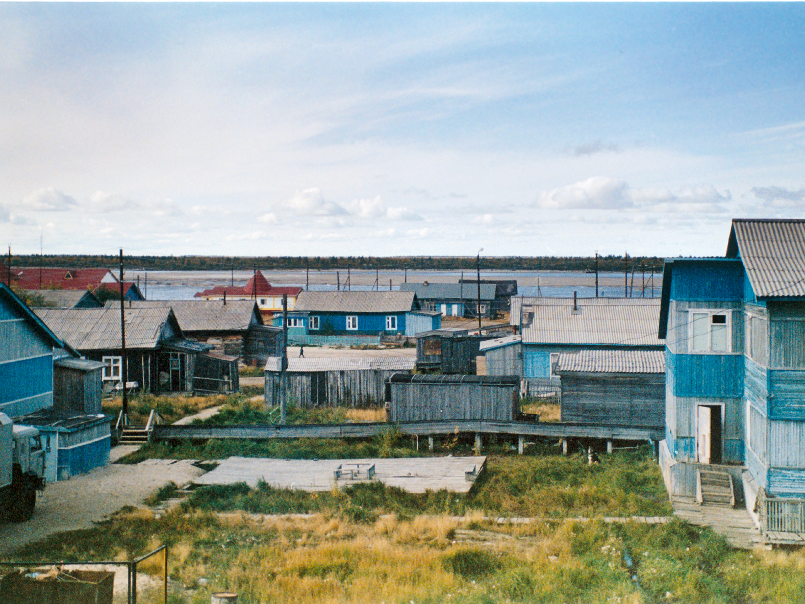 Samburg – das letzte Dorf vor der sibirischen Tundra.