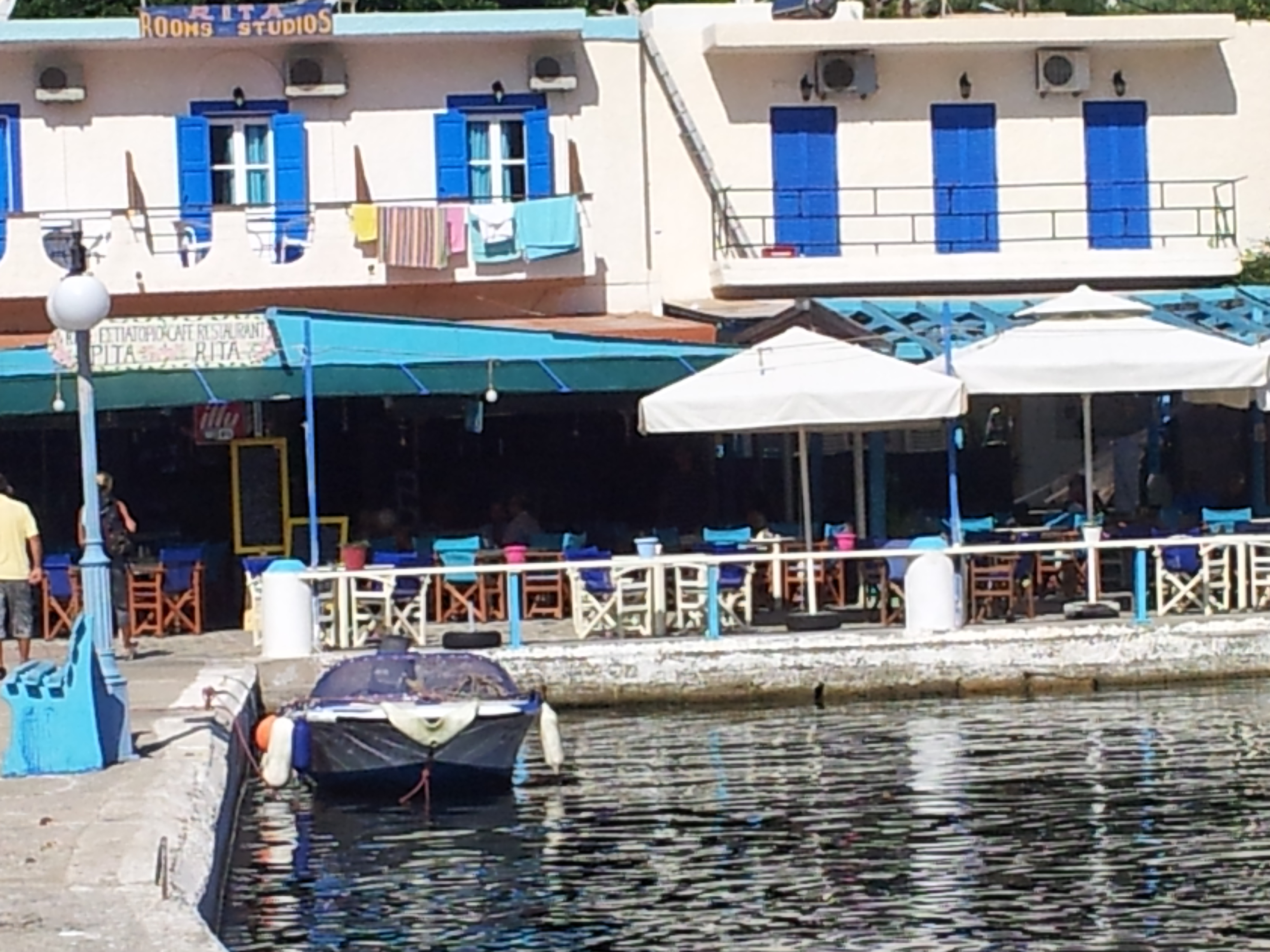 Aussicht in Telendos/Kalymnos (GR)