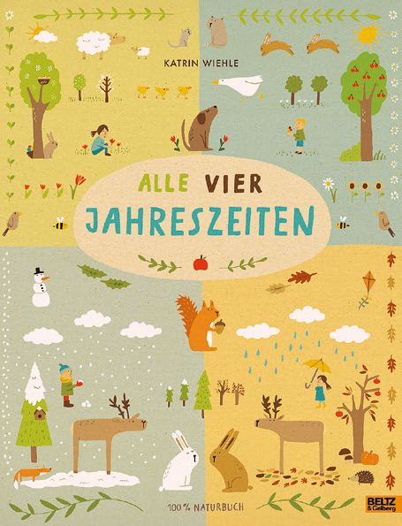 Cover «Alle vier Jahreszeiten – 100 % Naturbuch»