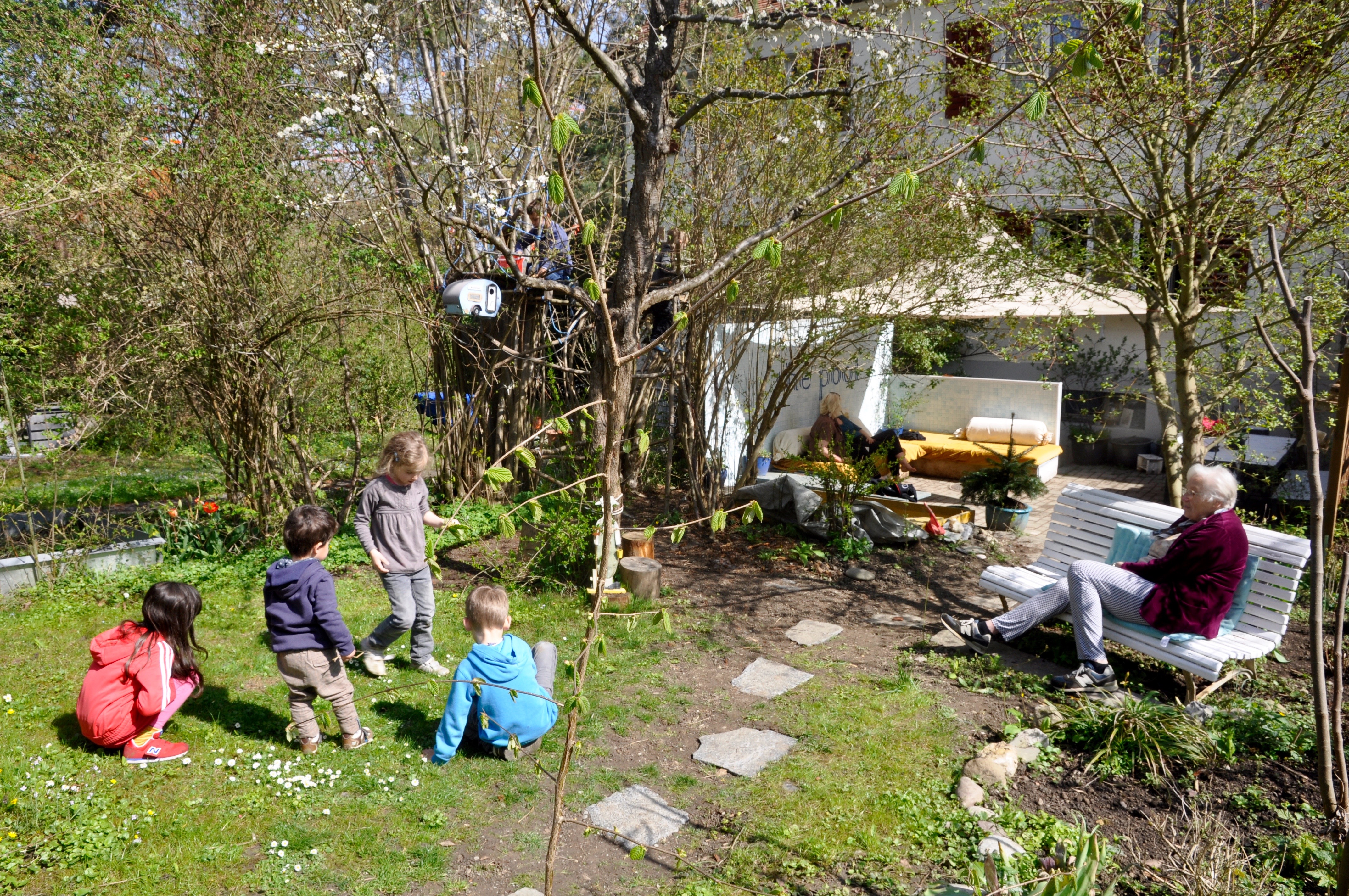 Garten diy Spielparadies