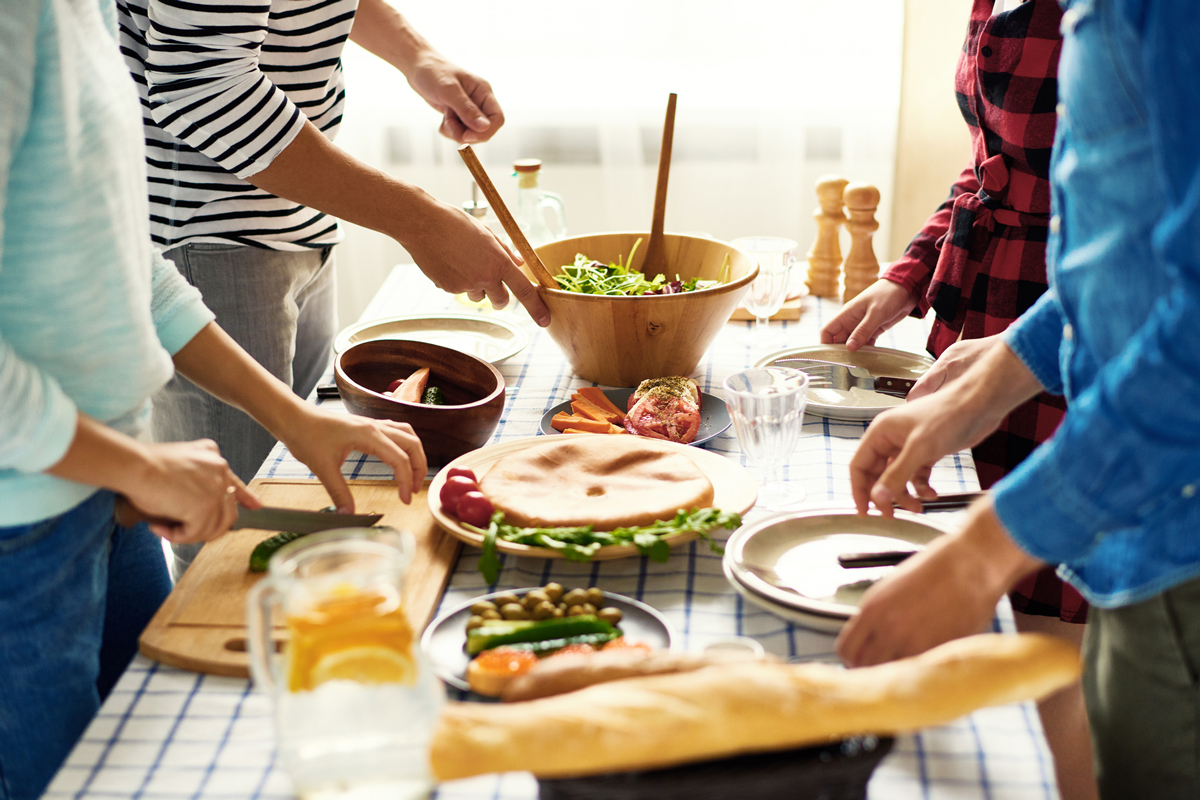 kochen freunde