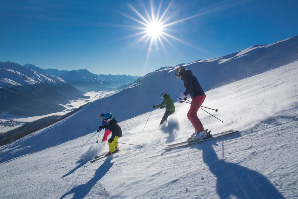 skifahren ganze familie 0219