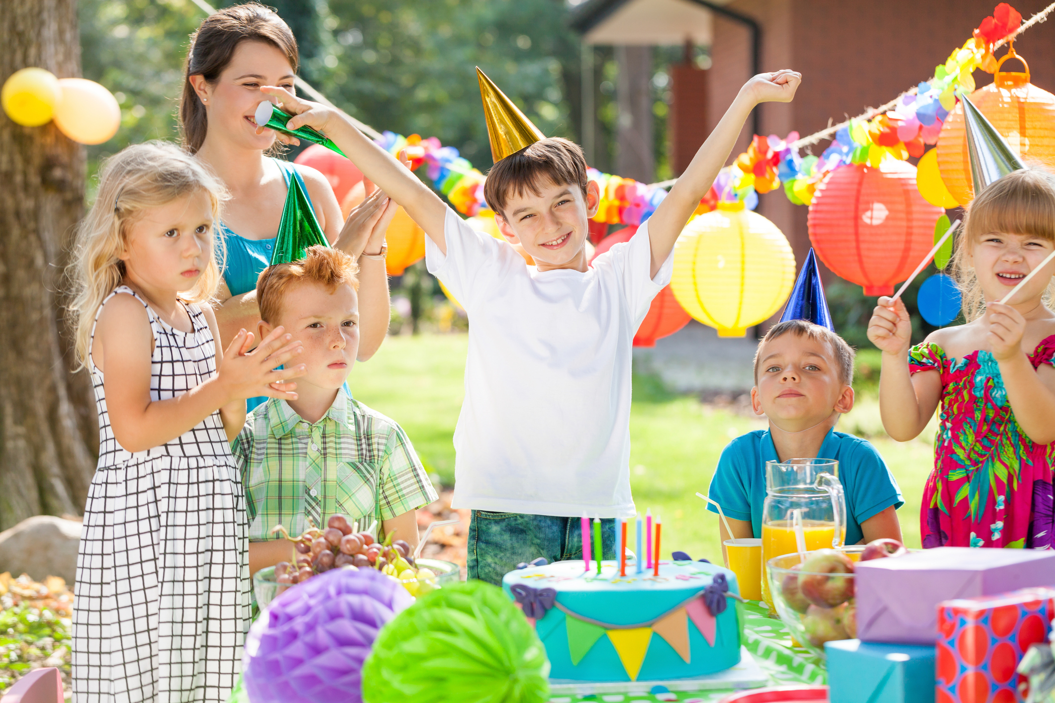 Mutter mit Kindern