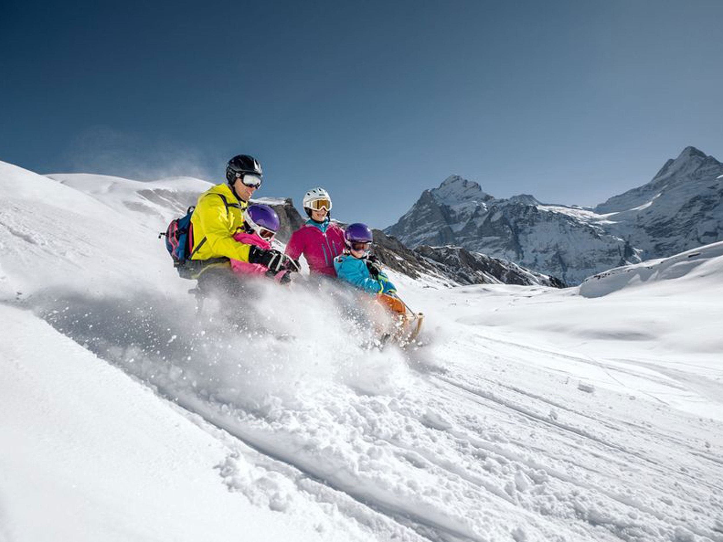 Grindelwald-Schlitteln©jungfrauregion