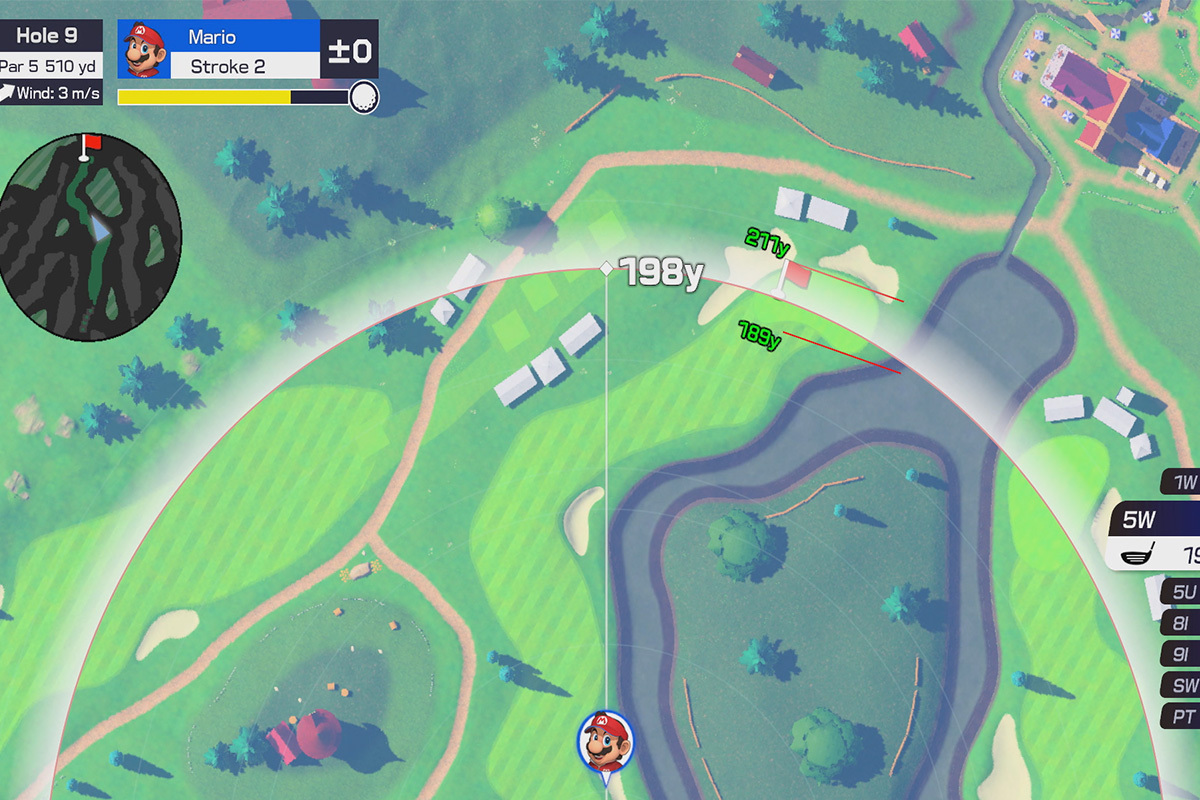 Screenshot Mario Golf 1