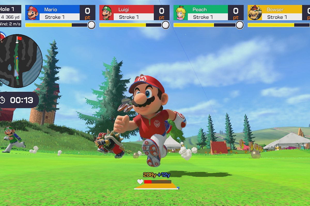 Screenshot Mario Golf 4