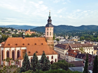 Baden-Baden als Panorama