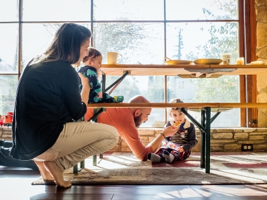 wireltern glueckliche familie montgomery