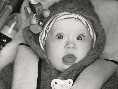 Leonie als Baby