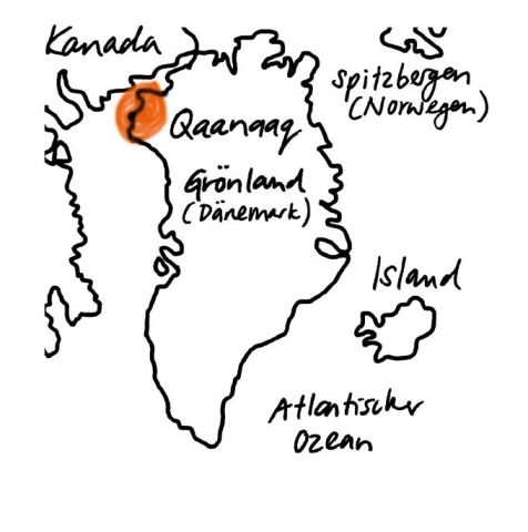 Karte von Qaanaaq