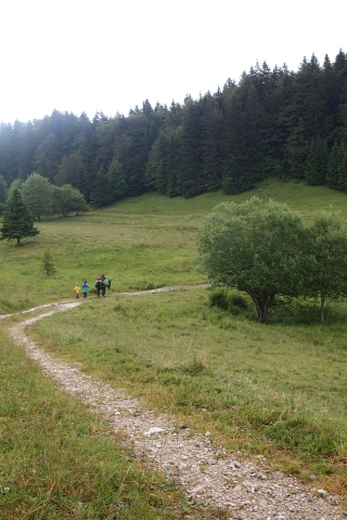 Abmarsch in La Pesse