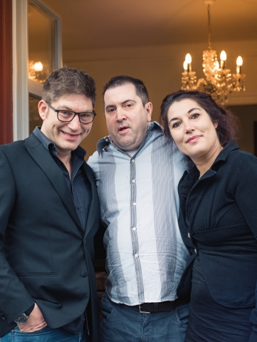 David Bröckelmann, 44 mit Stefan, 47 und Eva, 49