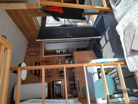 Innenansicht Cabanes du Mont